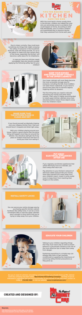 Tips For Making Your Kitchen Safe For Kids Infographic   Tips For Making Your Kitchen Safe For Kids 01 269x1024 